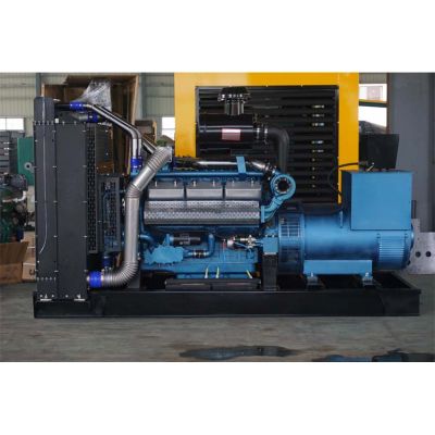 400kw東風研究所柴油發電機組-東風研究所12缸柴油機SY266TAD45柴油發電機組,缸徑/行程：135/155mm,柴油發電機組水冷發動機功率455KW,柴油發電機組配套馬拉松斯坦福發電機。廠價直銷歡迎選購：13773399855。

